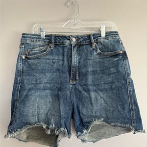 Judy Blue Distressed Denim Jean Shorts